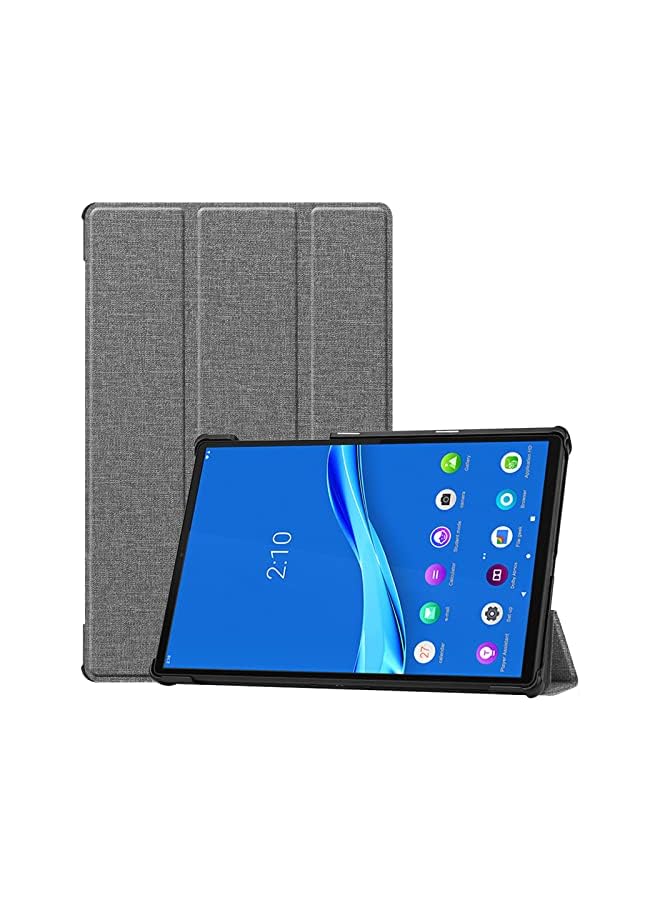 Procases for Lenovo Tab K10 2021/M10 FHD Plus Case 10.3 Inch (2020 2nd Gen), Slim Smart Cover Stand Hard Shell Case for 10.3" Tab K10 TB-X6C6L TB-X6C6F TB-X6C6X/M10 Plus FHD TB-X606F TB-X606X–Lightgrey - Image 2