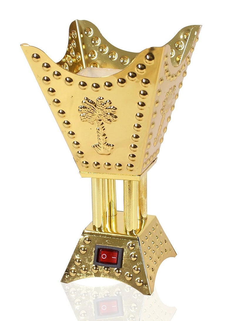 فواحة كهربائية ذهبي 11.5x10x17.8سم - Image 1