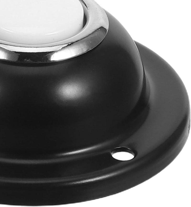 Garneck Wired Doorbell Button Mini Metal Push Doorbell Replacement for Home Indoor Garden Office Garage - Image 3