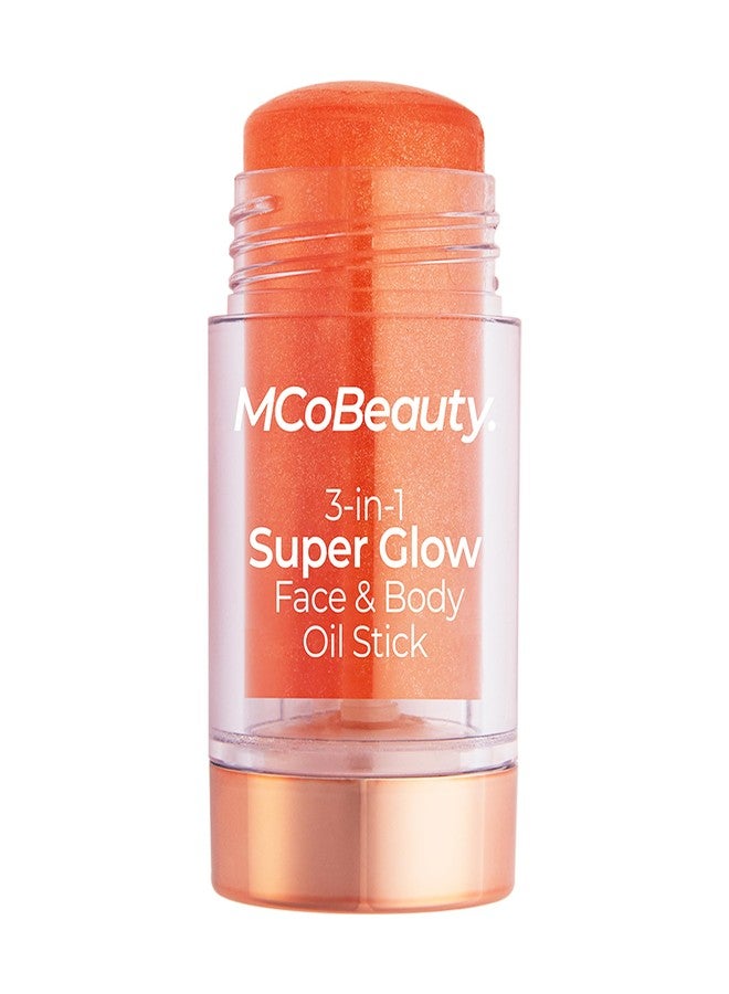 MCoBeauty 3-in-1 Super Glow Face & Body Oil Stick, Bronze, Long Wearing and Non-Sticky, Vegan, Cruelty Free Cosmetics - Image 1