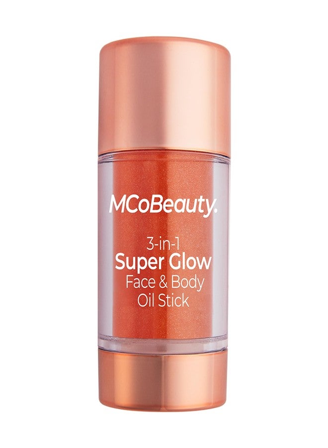 MCoBeauty 3-in-1 Super Glow Face & Body Oil Stick, Bronze, Long Wearing and Non-Sticky, Vegan, Cruelty Free Cosmetics - Image 4