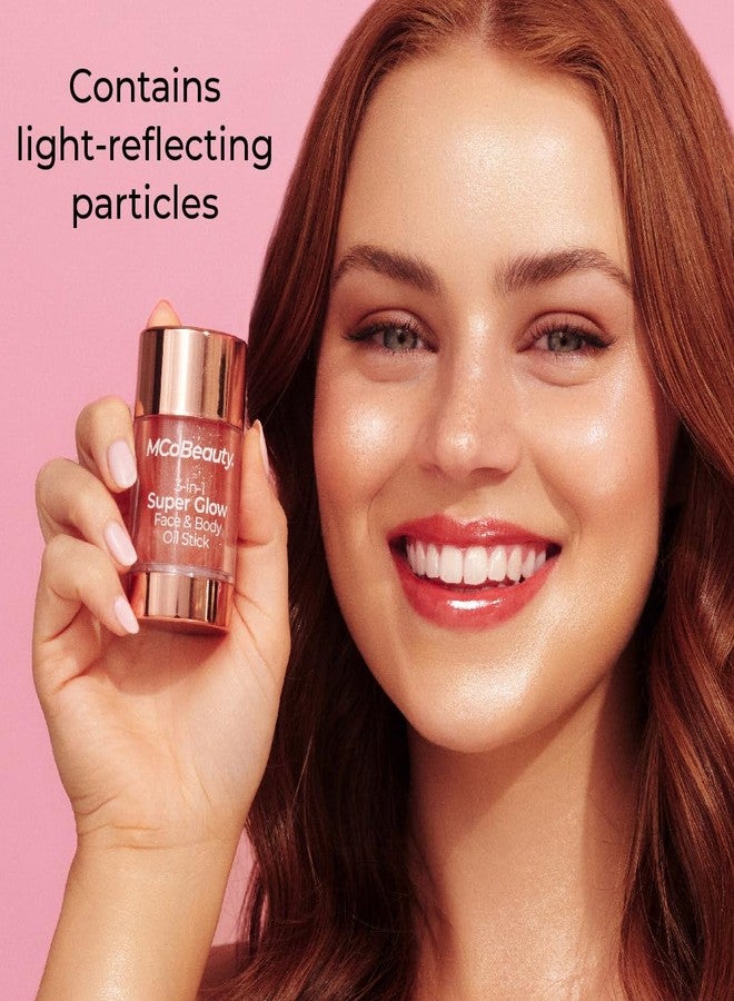 MCoBeauty 3-in-1 Super Glow Face & Body Oil Stick, Bronze, Long Wearing and Non-Sticky, Vegan, Cruelty Free Cosmetics - Image 2