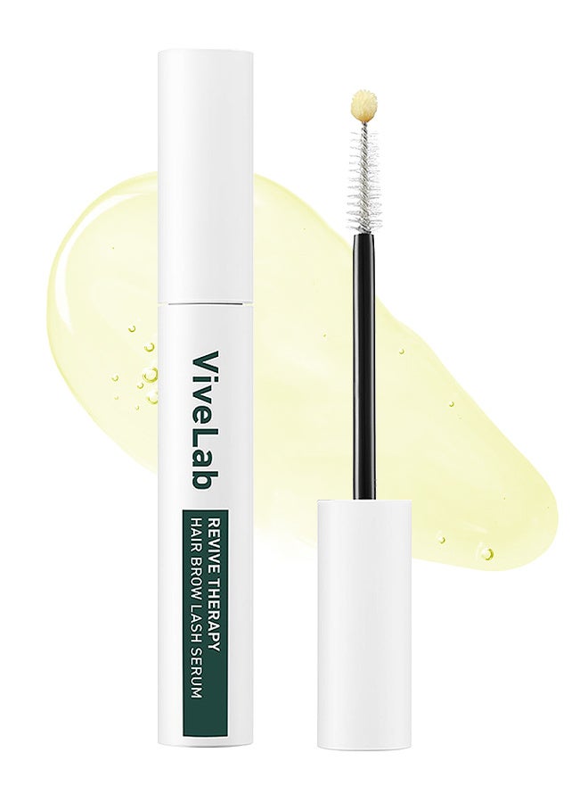 ViveLab Biotin Lash Serum - Eyelash And Eyebrow Growth Serum For Thicker, Fuller Lashes And Brows, Korean Dermatologist-Developed, 0.35oz - Image 1