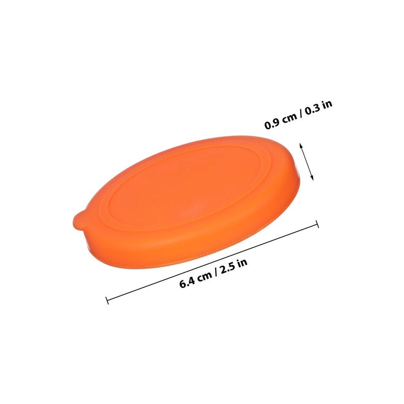 4 Pcs Round Lids Silicone Lids For Food Storage Replacement Lids Food Storage Covers Glass Bowls Lids Can Lids Jar Lid Covers - Image 2