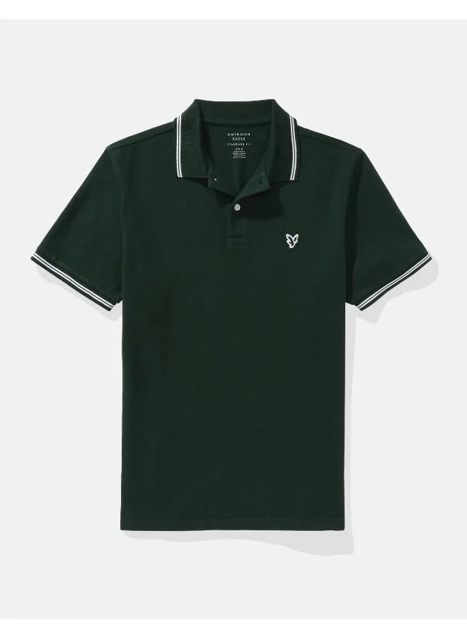 American Eagle AE Pique Polo Shirt