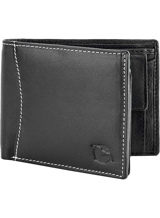 فلاينج فوسول محفظة رجالية مودرن موني Ffw00044 سوداء مقاس واحد - Image 1