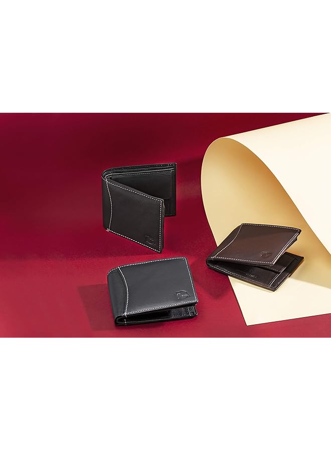 فلاينج فوسول محفظة رجالية مودرن موني Ffw00044 سوداء مقاس واحد - Image 5