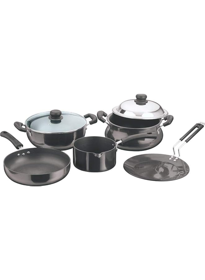 VINOD Cookware Set, Black, Hacm 5, 5 Pieces - Image 1