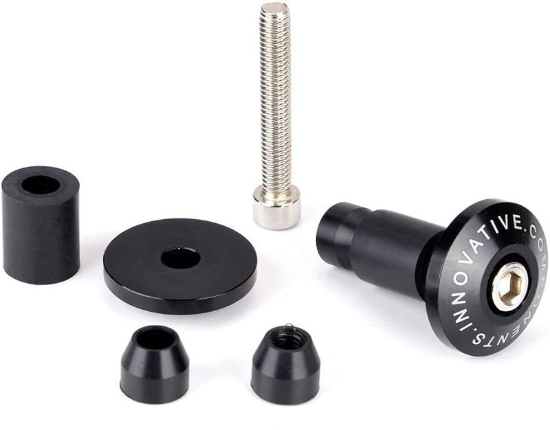 Goldfire Motorcycle 7/8'' Handle Bar End Weights Handlebar Grips Cap Anti Vibration Silder Plug Fits for Yamaha Kawasaki Dirt Bike (silver) - Image 3