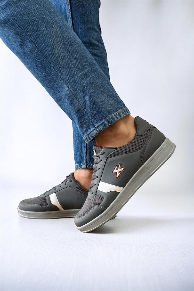 Liger Men's Casual Sneaker Comfortable Sports Shoes Smoke  - Image 2