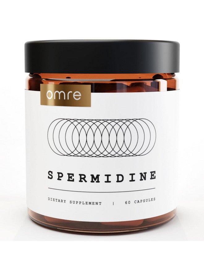 OMRE Spermidine Supplement (10mg of Non-Synthetic Spermidine) - 3rd-Party Tested 1000mg Wheat Germ Extract Standardized to No Less Than 1% Spermidine - 10mg of Natural Spermidine per Serving - Image 1