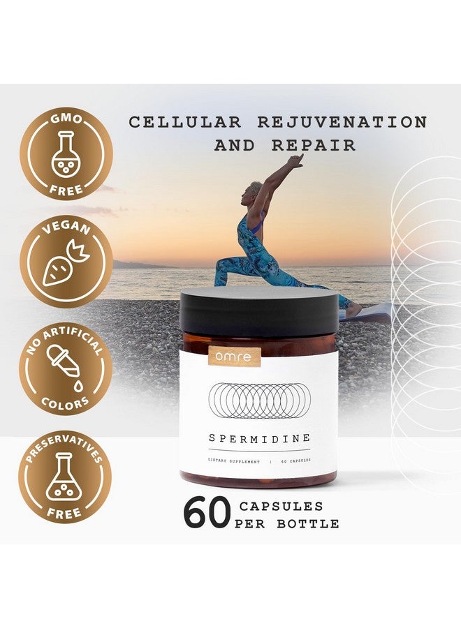 OMRE Spermidine Supplement (10mg of Non-Synthetic Spermidine) - 3rd-Party Tested 1000mg Wheat Germ Extract Standardized to No Less Than 1% Spermidine - 10mg of Natural Spermidine per Serving - Image 5