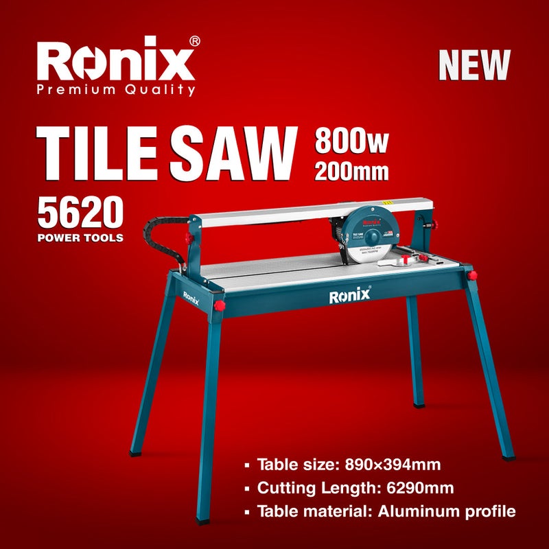 RONIX Electric Tile Saw 800W-200mm (8") - Model 5620 - Image 2