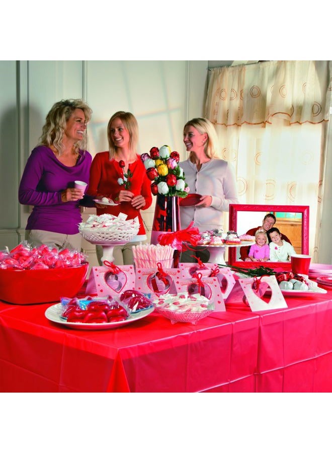 Fun Express Self-Inflating Valentine Heart Balloons- 50 Pieces - Image 5