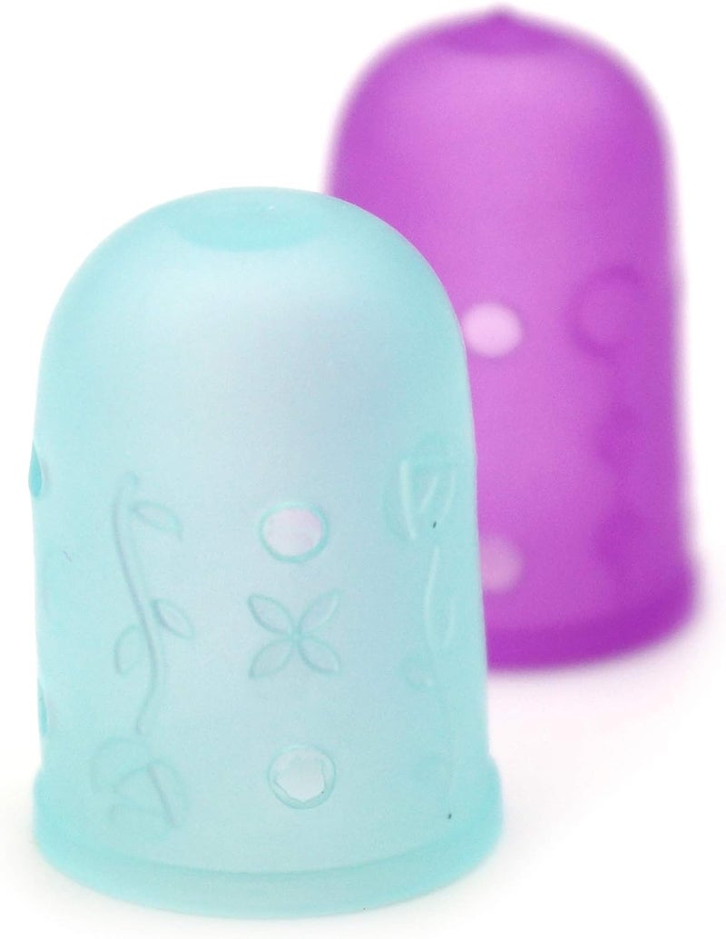 Clover خاتم خياطة مرن للمتعة، بنفسجي وأزرق 2 - Image 4
