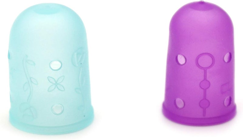 Clover خاتم خياطة مرن للمتعة، بنفسجي وأزرق 2 - Image 3