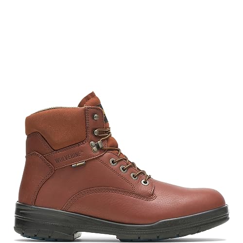 Wolverine Men's DuraShocks SR Direct-Attach 6" Work Boot (W03122), Brown, 13 Wide - Image 1