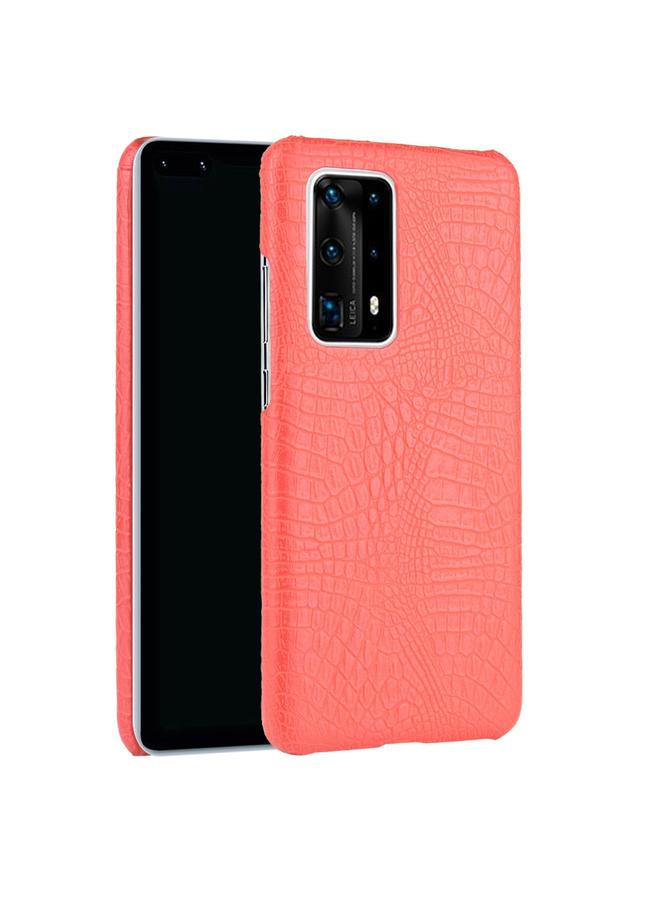 S-TOP Case For Huawei P40 Pro+ / P40 Pro Plus Shockproof Crocodile Texture PC + PU Case - Image 1