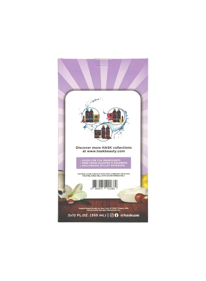 Hask Hask Keratin Shampoo value pack of 2