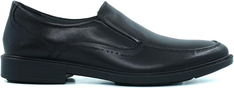 Hush Puppies أحذية جلدية سوداء بدون كعب - Image 2