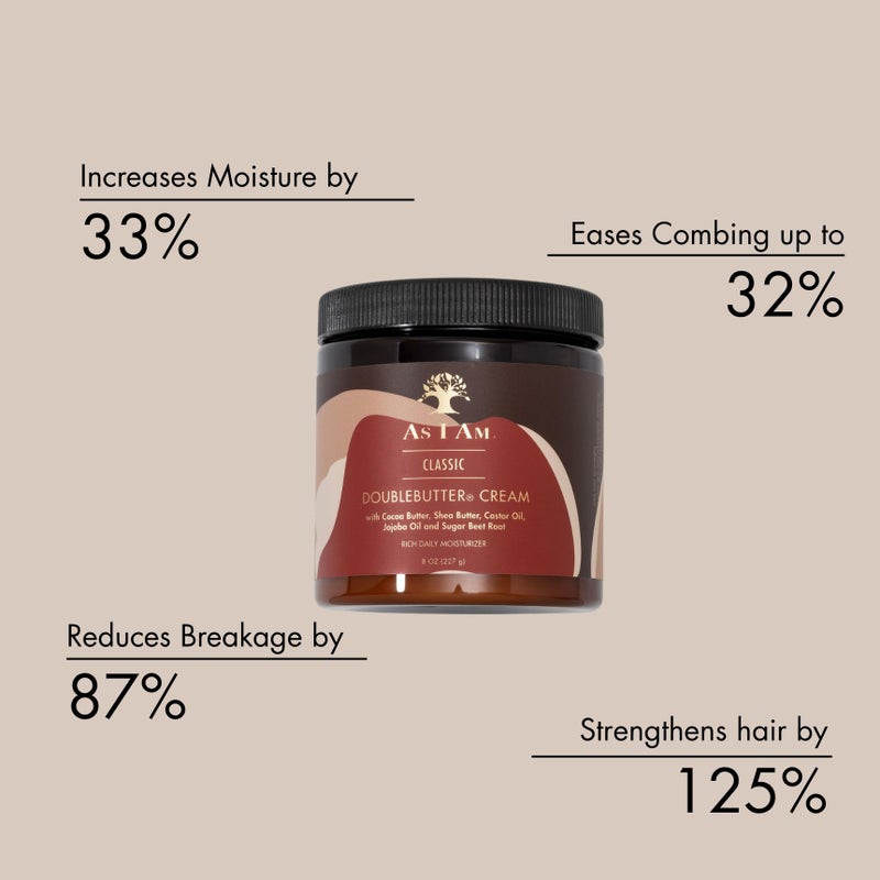 As I Am Double Butter Rich Daily Moisturizer, 16 Ounce - Image 2