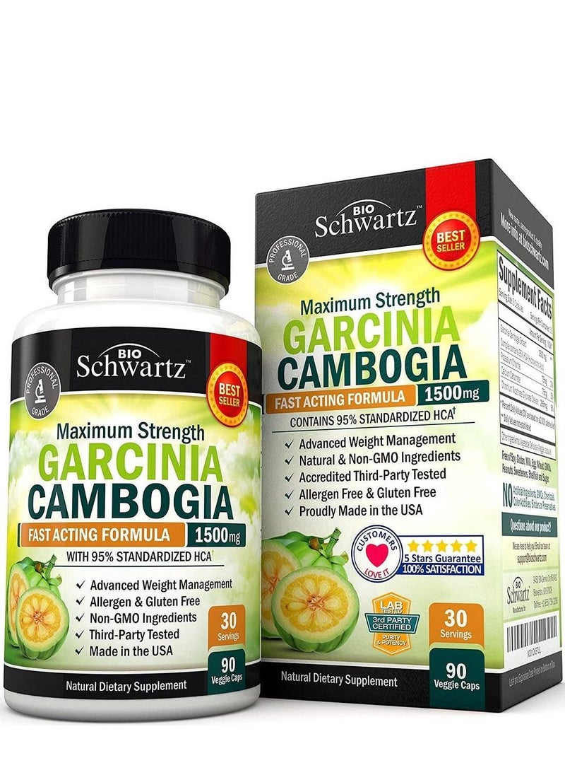 BioSchwartz - Garcinia Cambogia 1500 Mg 90 Cap - Image 1