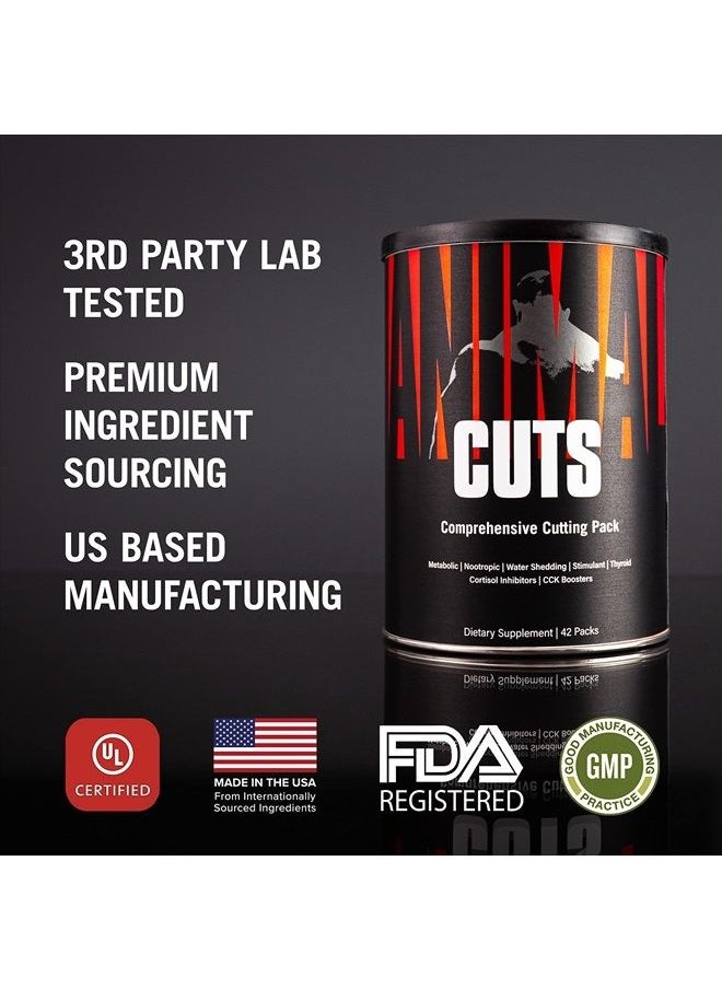 ANIMAL Cuts Thermogenic Fat Burner - Nootropic Weight Loss Management Diet Pills for Men and Women for Focus and Brain Support with Ketones  - Image 3