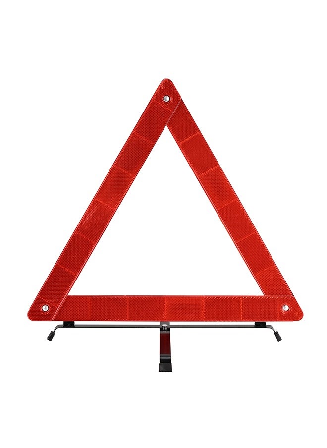 LAWAZIM Reflective Warning Triangle - Weather-Resistant Collapsible Emergency Road Safety Triangle with High-Visibility Reflective Surface and Storage Case for Vehicle Breakdowns Roadside Emergencies  - Image 5