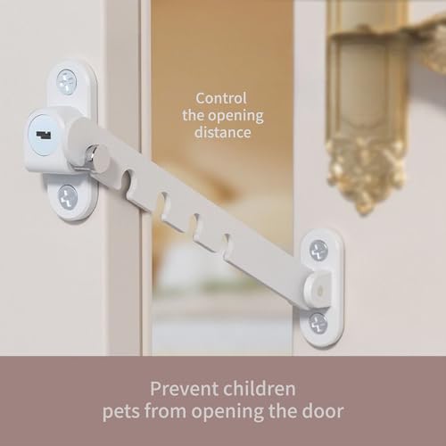 Oligitdi Window Lock Children Protection Window Restrictor Child Safety Window Stopper Falling Prevention Locks - Image 4