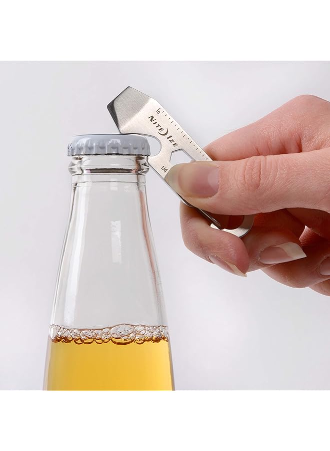 NITE IZE Kmt 11 R3 Sized Easily Attaches To An Existing Chain Or Strap Doohickey Key Keychain Multi Tool (1 Pack) One Stainless Steel - Image 4