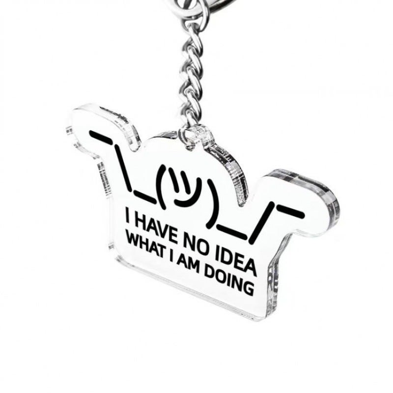 Creative Programmer Code Farmer Keychain Is Not Bug Science Programming It Enthusiasts Gift Funny Pendant Peripheral - Image 1