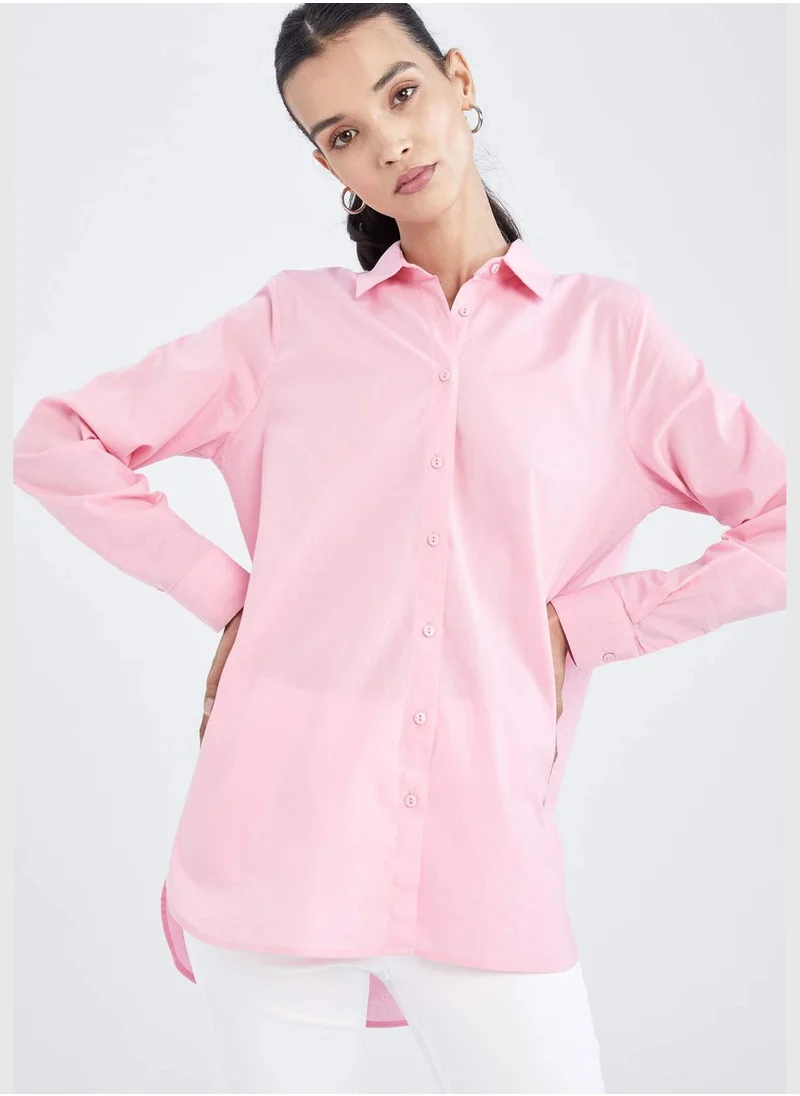 ديفاكتو Regular Fit Long Sleeve Shirt Tunic