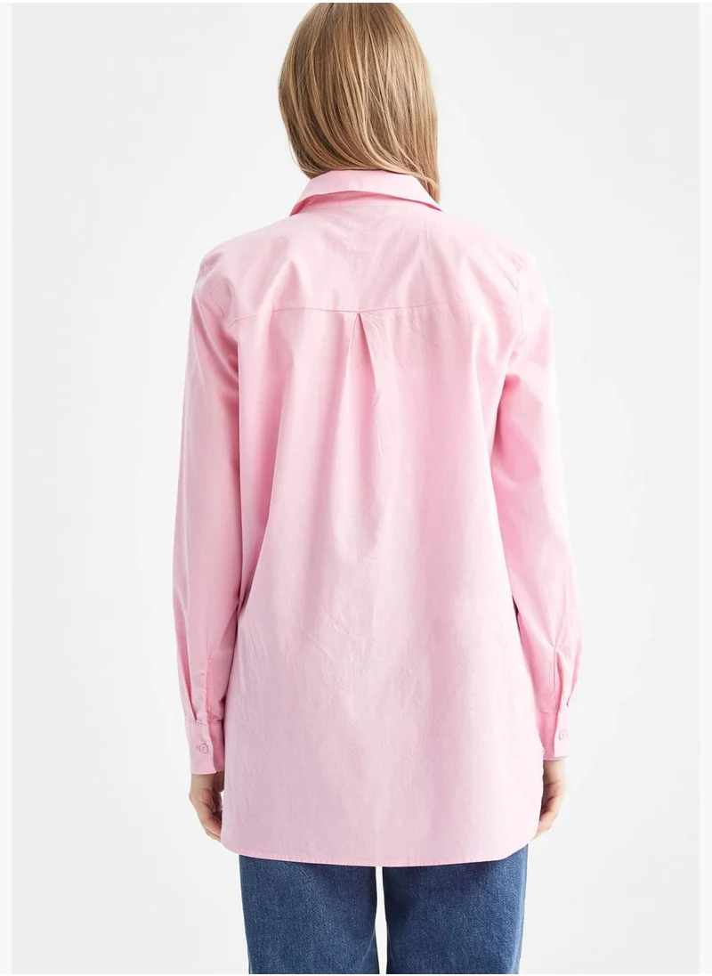 ديفاكتو Regular Fit Long Sleeve Shirt Tunic