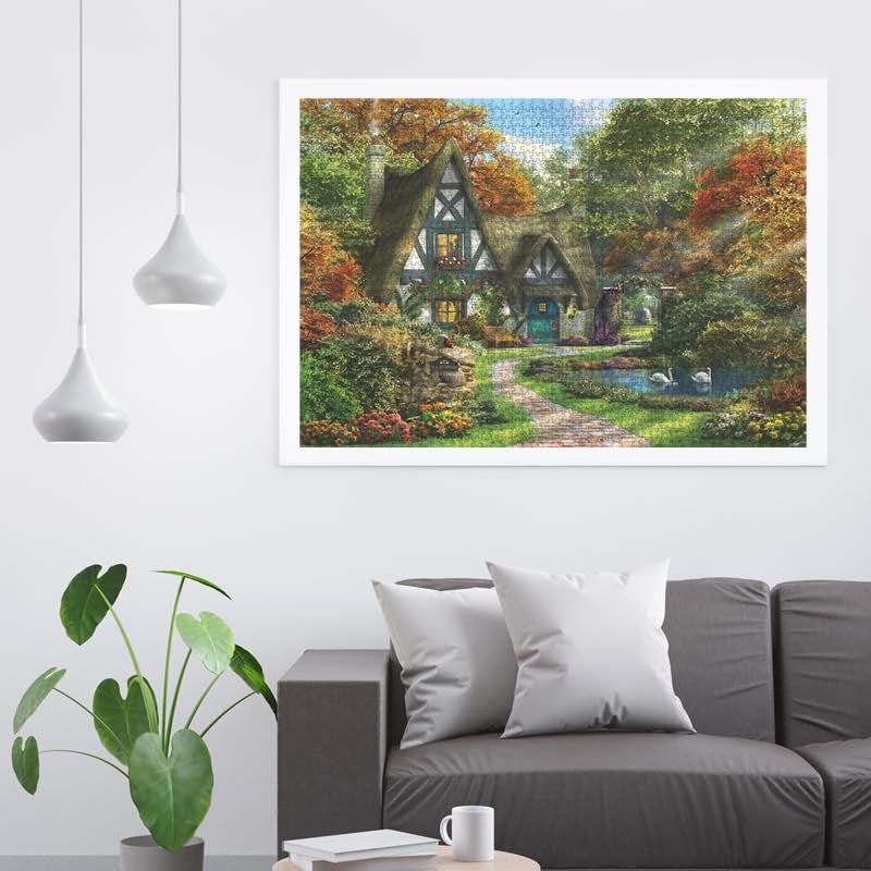 Anatolian Puzzle - The Autumn Cottage, 2000 Piece Jigsaw Puzzle, #3936 - Image 3