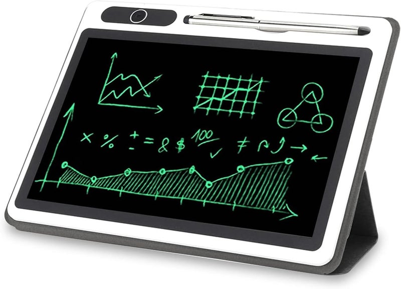 لوحة كتابة LCD بحجم 9 إنش مع غلاف من الجلد الصناعي - دفتر ملاحظات إلكتروني للاستخدام المنزلي والمكتبي - Image 1