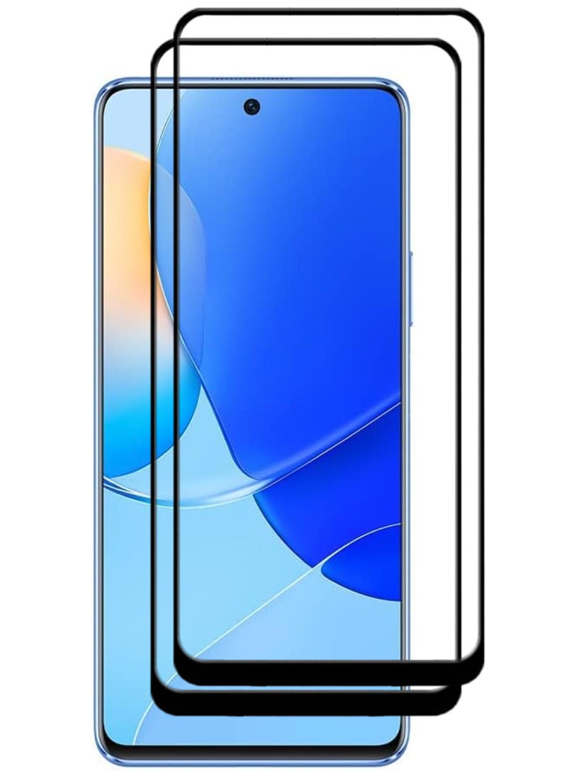ACLIX 2 Pieces Antistatic ESD Dustproof Premium Quality High Definition Tempered Glass Screen Protector Designed For Huawei nova 9 SE - Image 1