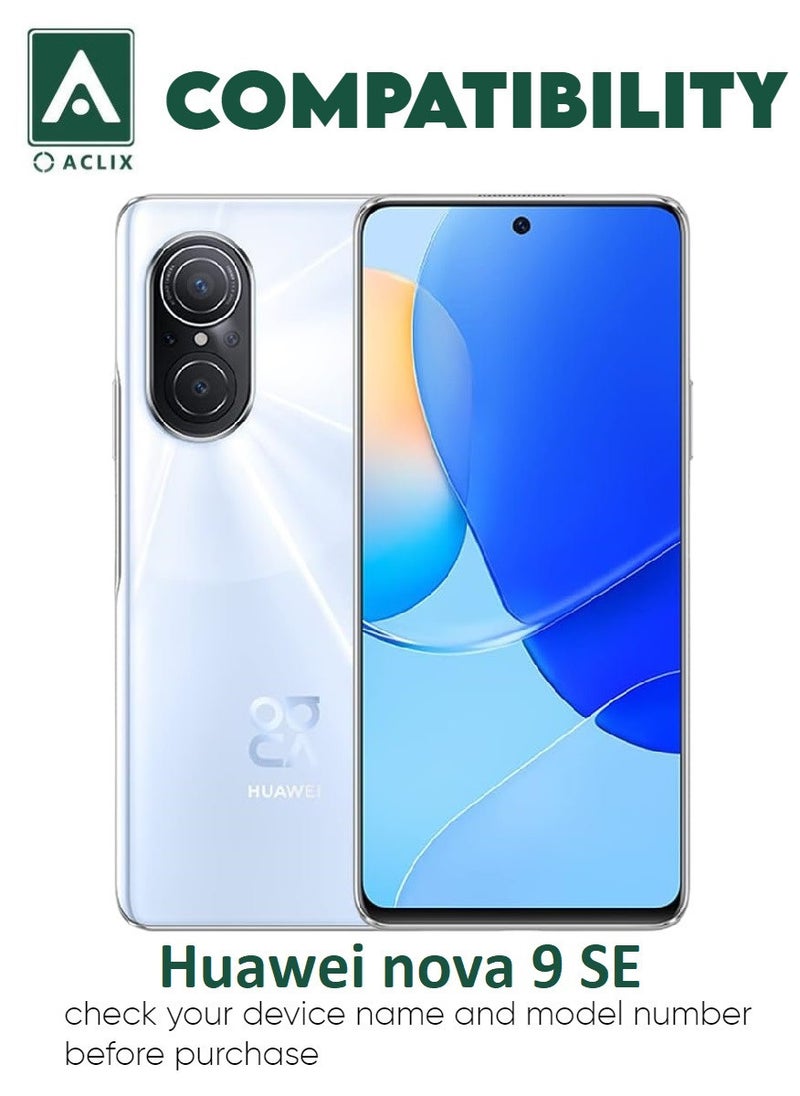 ACLIX 2 Pieces Antistatic ESD Dustproof Premium Quality High Definition Tempered Glass Screen Protector Designed For Huawei nova 9 SE - Image 3