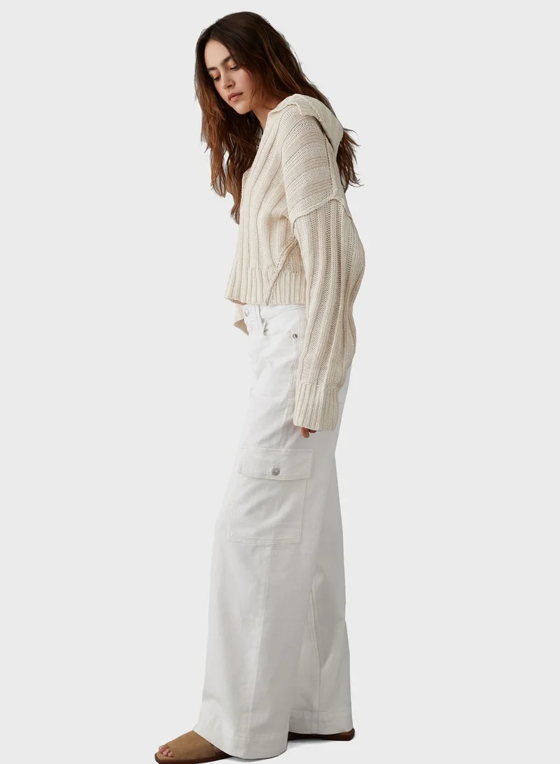 امريكان ايجل High Waist Cargo Pants