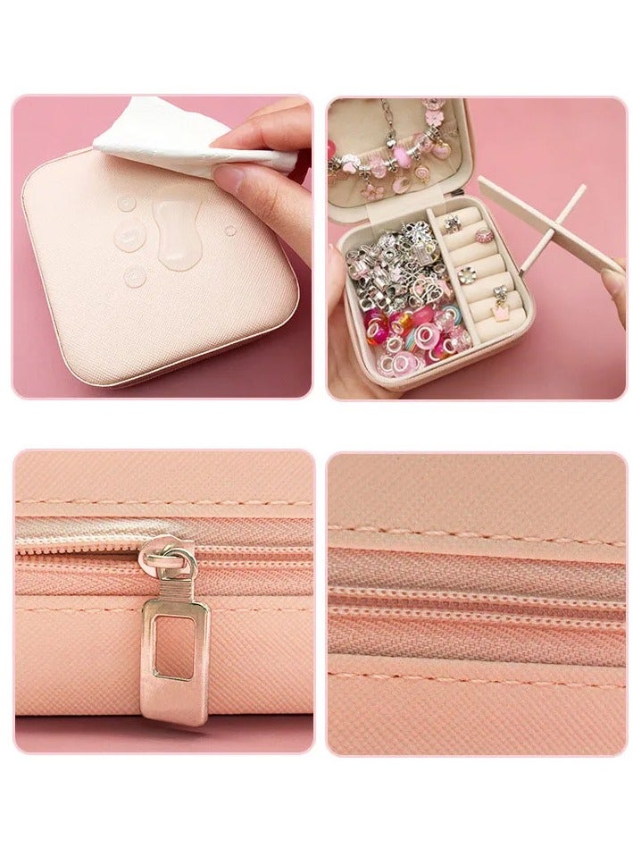 Capstro 68PCS Charm Bracelet Making Kit for Girls – DIY Jewelry Kit with Snake Chain Bracelets, Charms & Gift Box – Perfect Birthday, Christmas, Ramadan & Eid Gift for Kids Ages 6-12 (Red) - Image 2