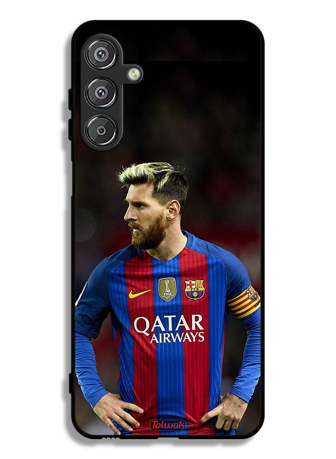 Tolwak Samsung Galaxy M36 Protective Case Cover Messi Barcelona - Image 1