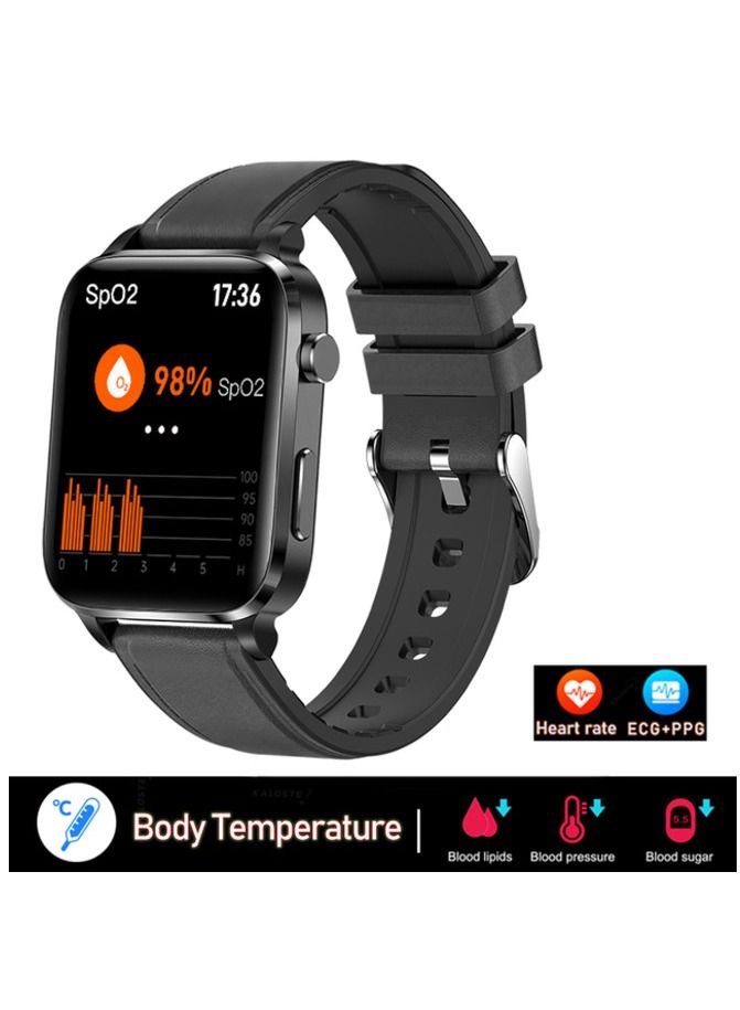 F100 Smart Watch Laser Treatment Body Temperature Accurate SPO2 BP Health Monitoring - Image 1
