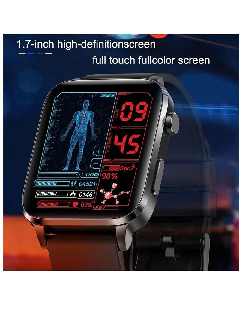 F100 Smart Watch Laser Treatment Body Temperature Accurate SPO2 BP Health Monitoring - Image 2