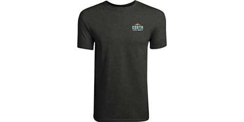 Costa Del Mar Prado Short Sleeve T Shirt, Dark Heather, Medium - Image 2
