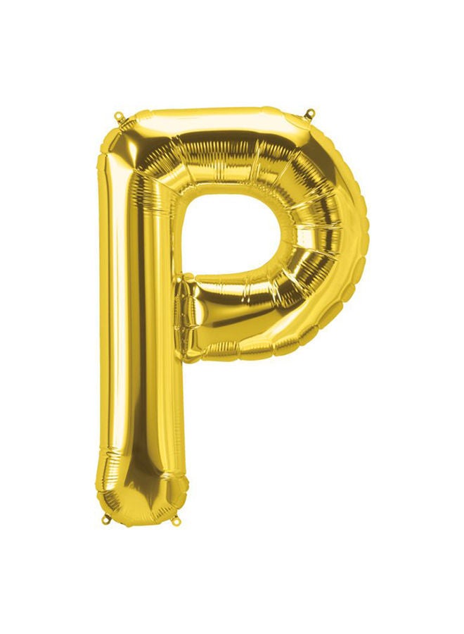 نيبمينينت بالون من القصدير على شكل حرف P 16بوصة
