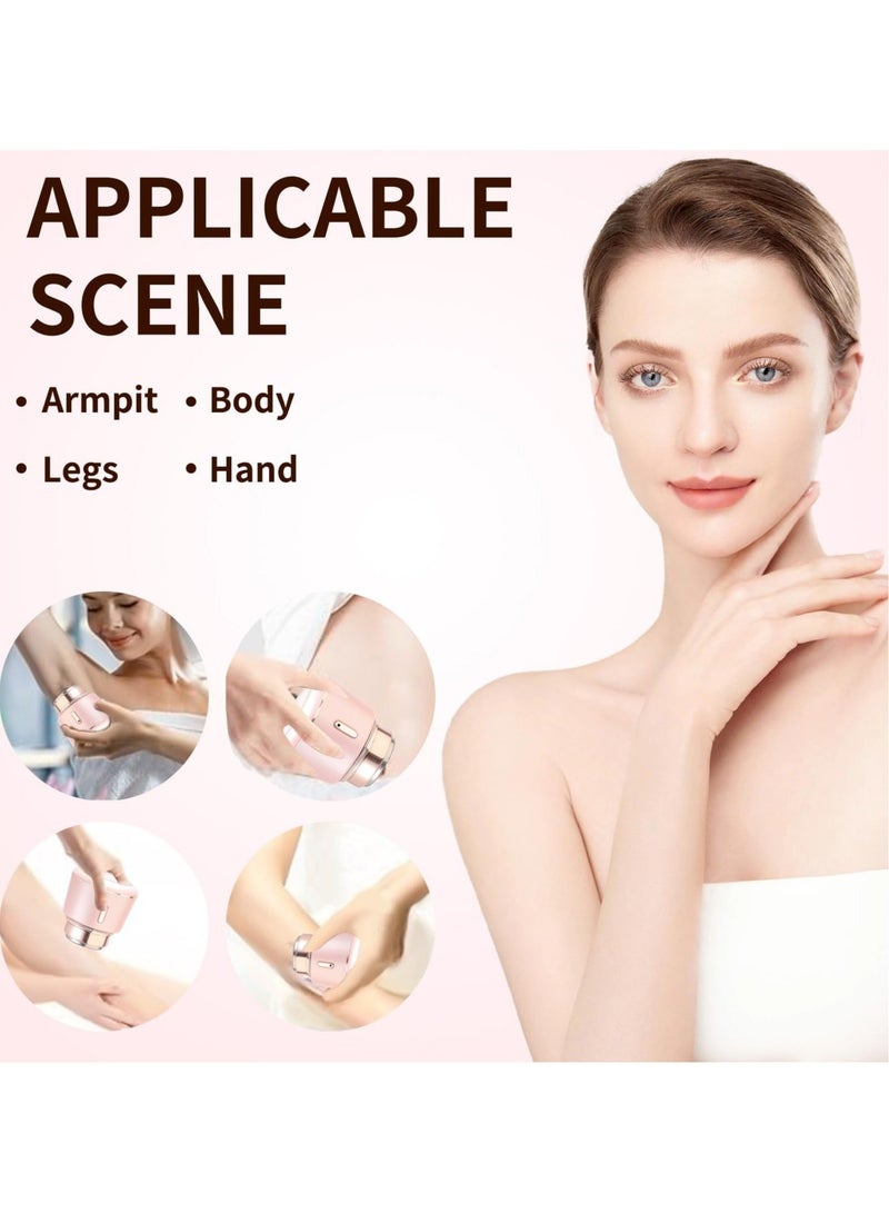 Captaintech Facial Hair Removal for Women, Portable Electric Face Razors for Women Painless Hair Remover Device, Rechargeable Hair Removal Device, for Women Facial Hair, Legs Face Lips Hair Sensitive Skin - Image 2