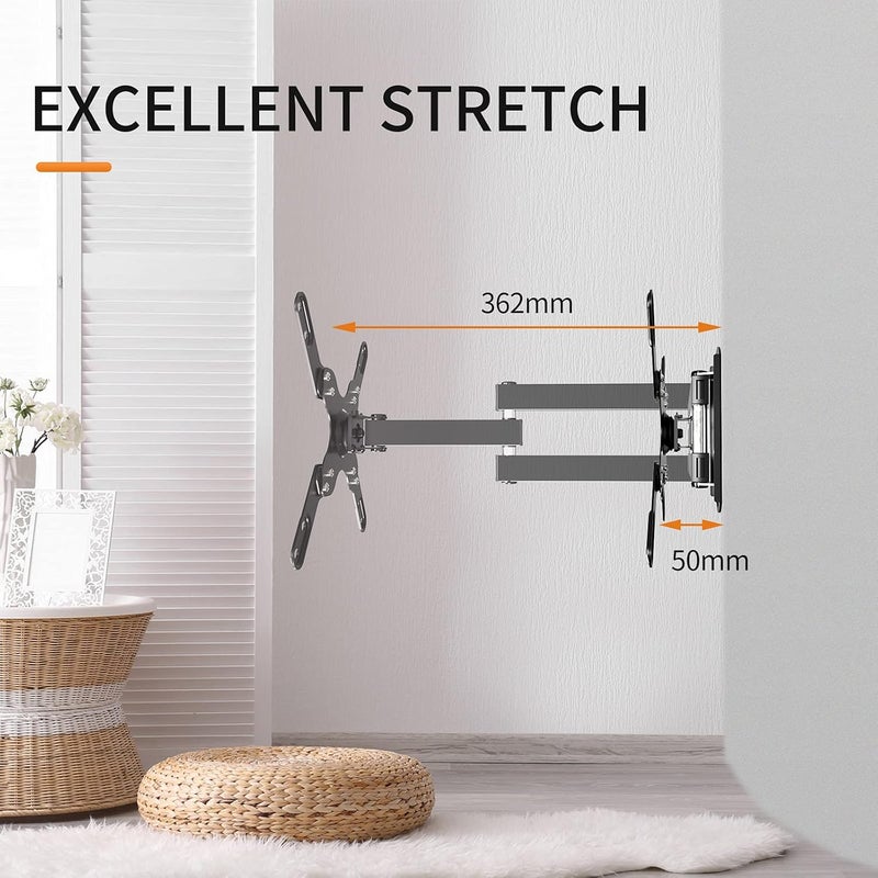 Xinlei TV Wall Mount, Bracket for Most 13-39 inch LED, LCD Monitor and Plasma TVs， Max VESA 200x200mm by XINLEI (MA1339) - Image 5