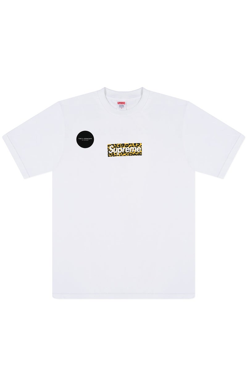 SUPREME Shanghai Box Logo Tee White - Image 1