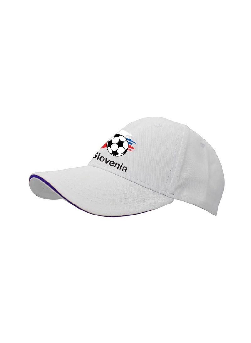 PRINTSHOP4ME Slovenia Unisex Adult Football Cap for Both Men and Women With Metal Adjustable Buckle Closure - Perfect for Football Fans, Match Days, Outdoor Activities, and Everyday Wear - Image 2