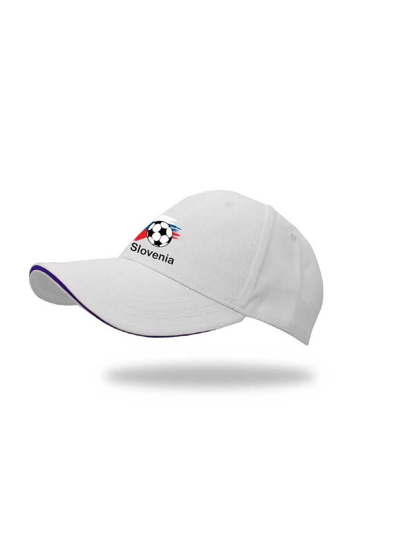 PRINTSHOP4ME Slovenia Unisex Adult Football Cap for Both Men and Women With Metal Adjustable Buckle Closure - Perfect for Football Fans, Match Days, Outdoor Activities, and Everyday Wear - Image 4