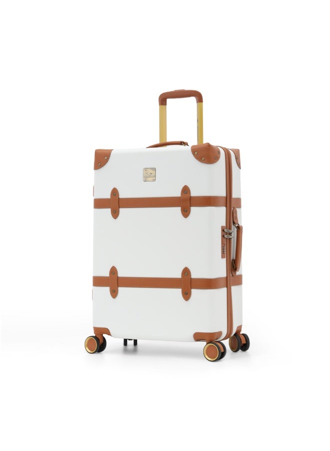 SONADA Premium Hardshell Luggage Set with Spinner Wheels | Durable Travel Suitcase with TSA Lock,White - Image 2